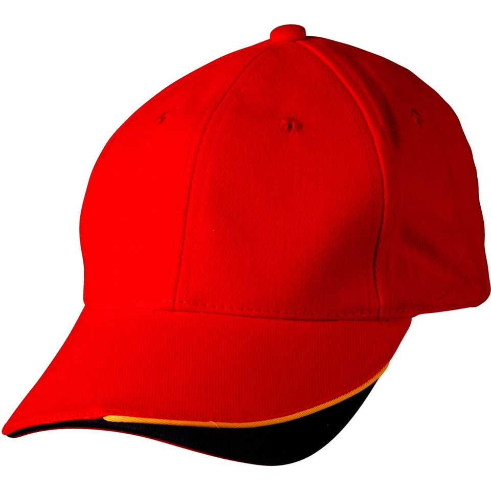 The edge, two tone heavy brushed  sandwich peak