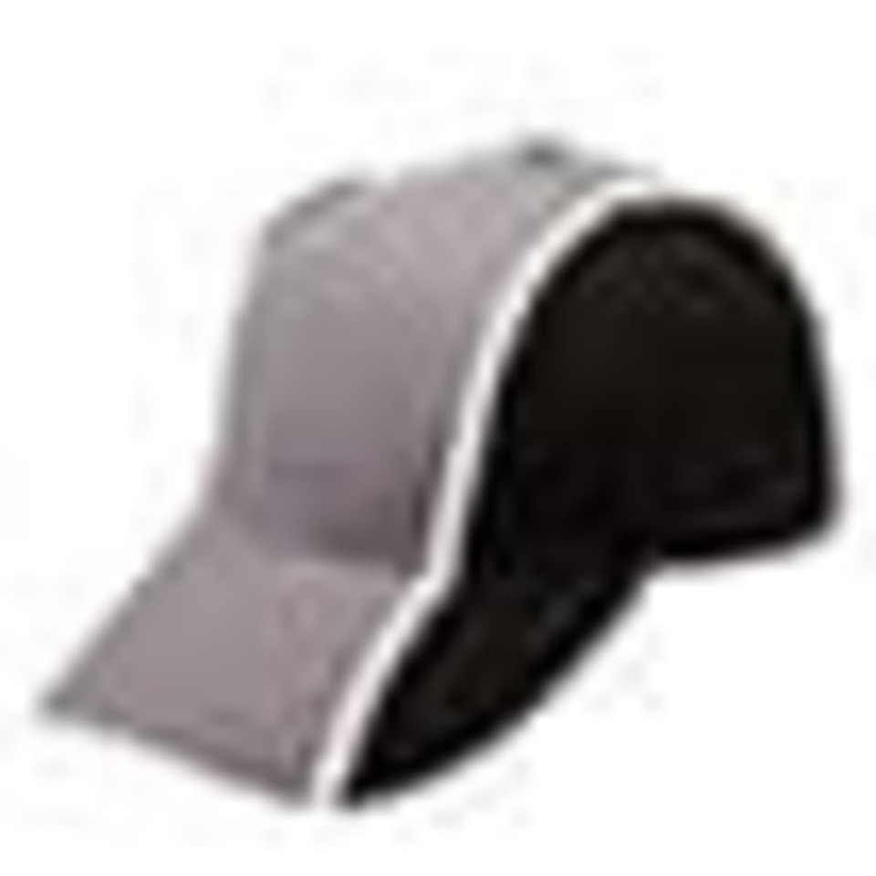 H/B/C tri-color baseball cap