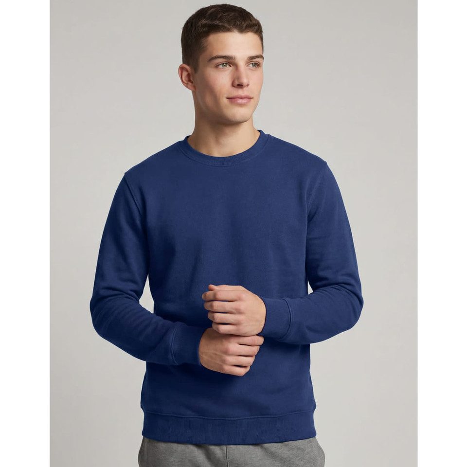 American style crewfleecy sweat