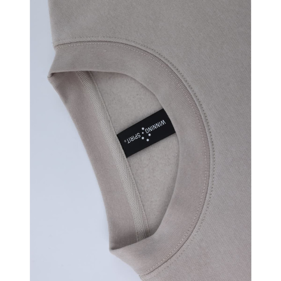 American style crewfleecy sweat