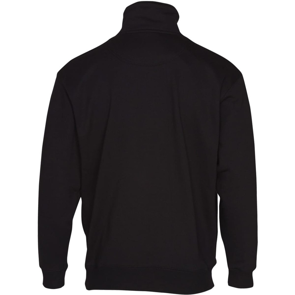 1/2 zip collar fleecy sweat