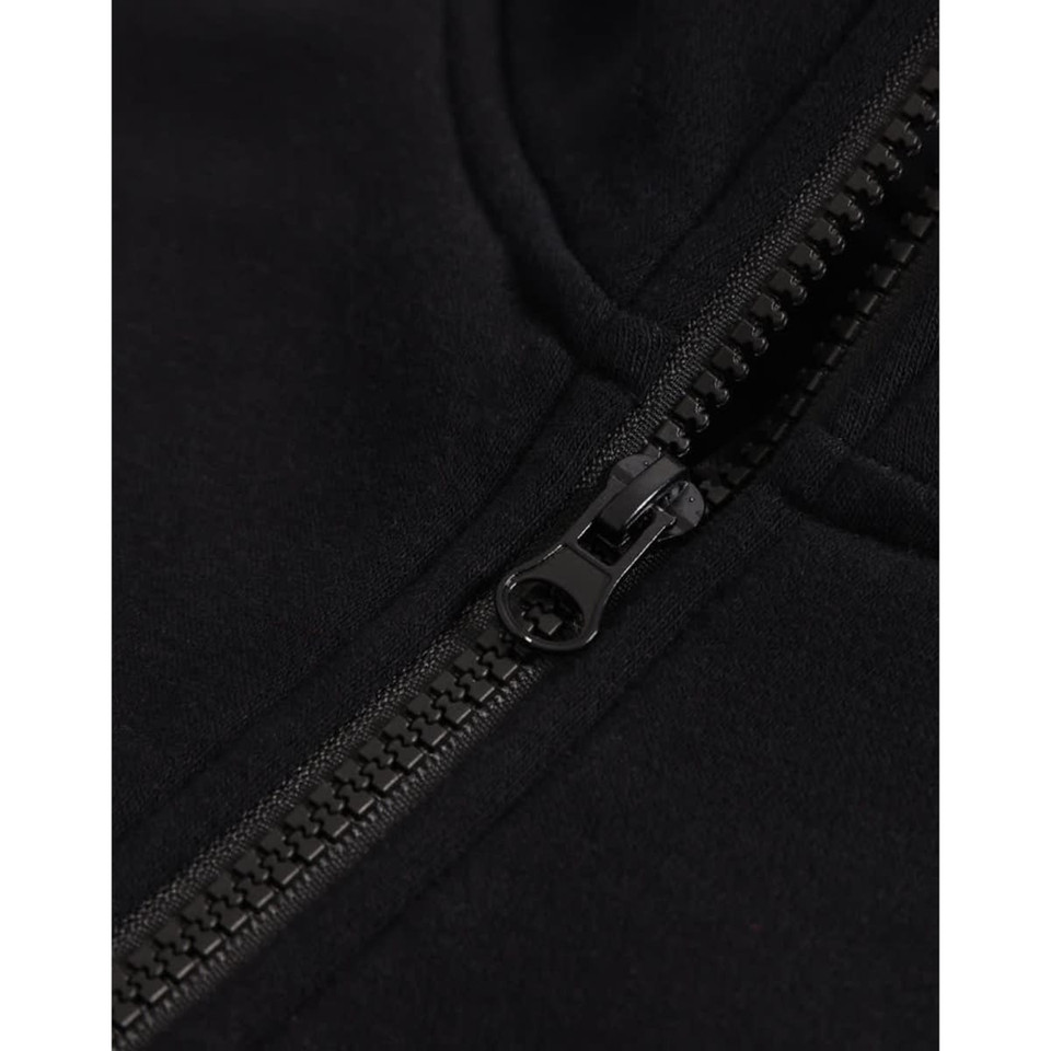 1/2 zip collar fleecy sweat