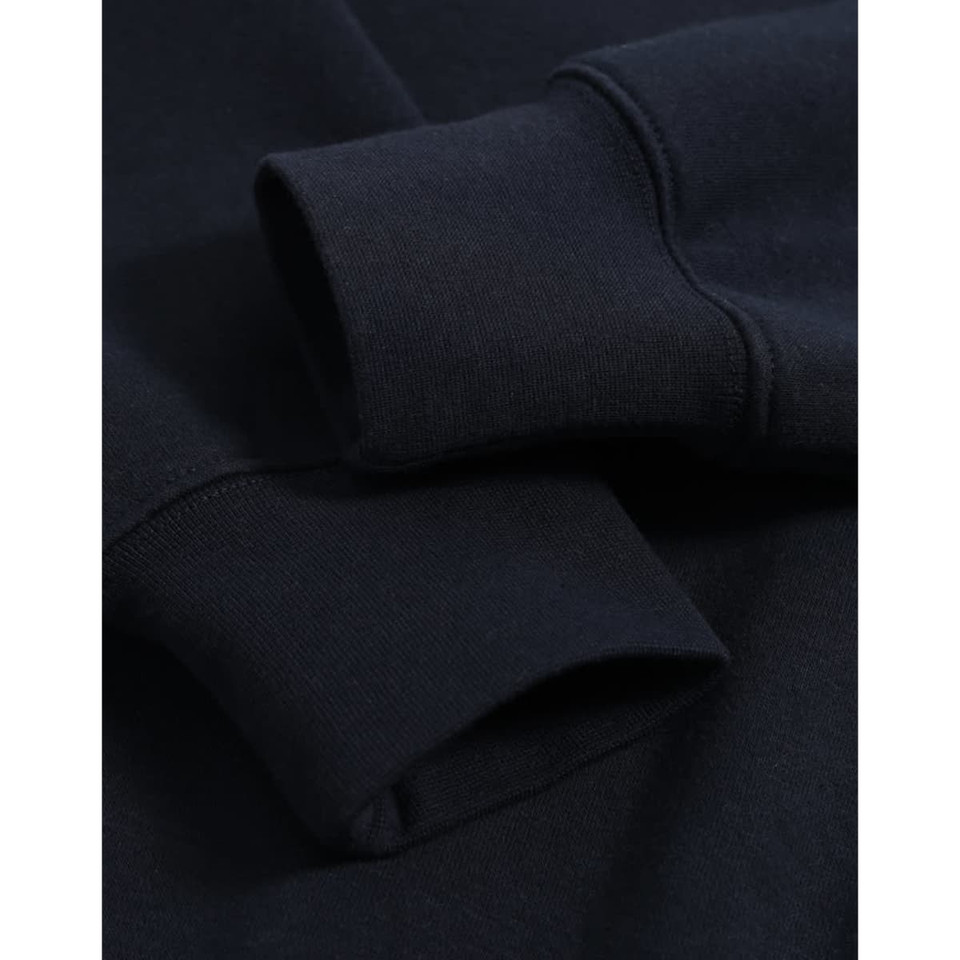 1/2 zip collar fleecy sweat