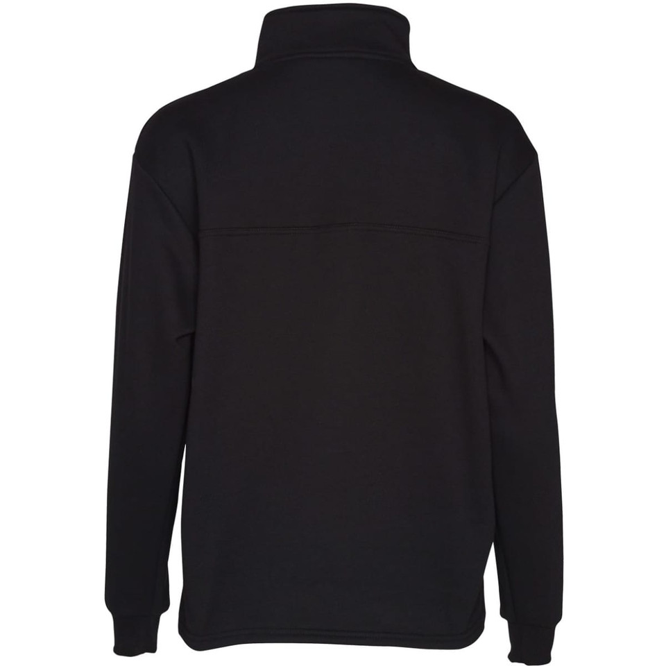 Kid's 1/2 zip collar fleecy sweat