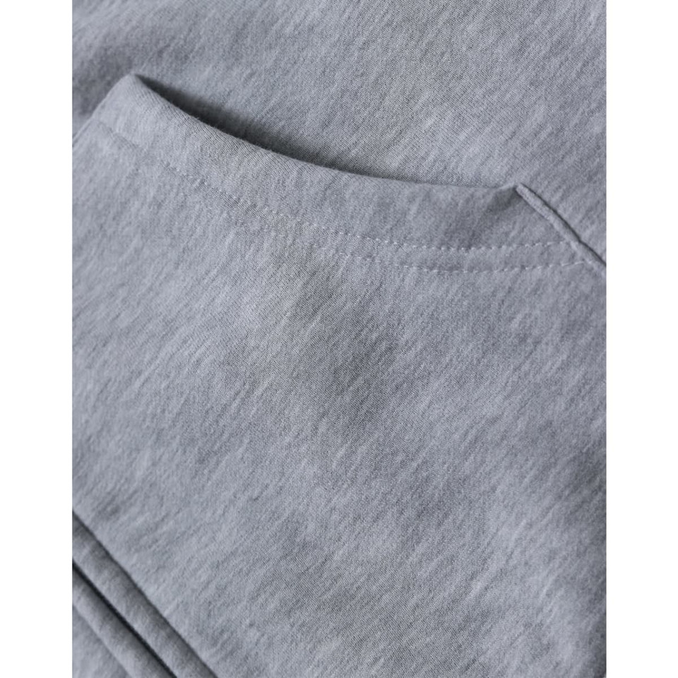 Men's full-zip fleecy hoodie