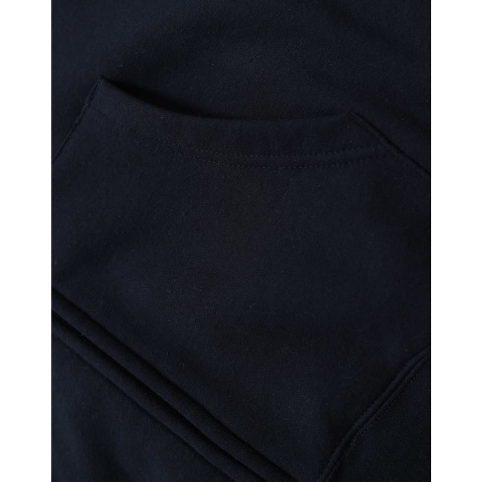 Men's full-zip fleecy hoodie