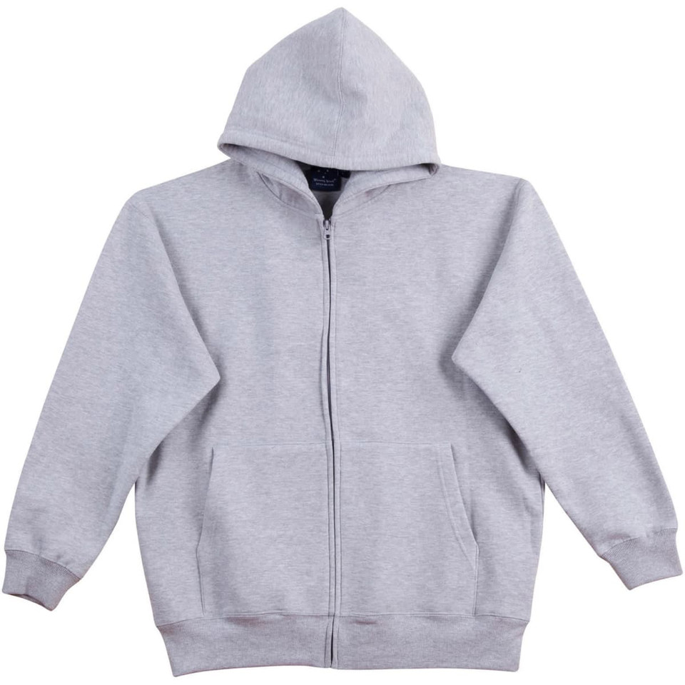 Kid's full-zip fleecy hoodie