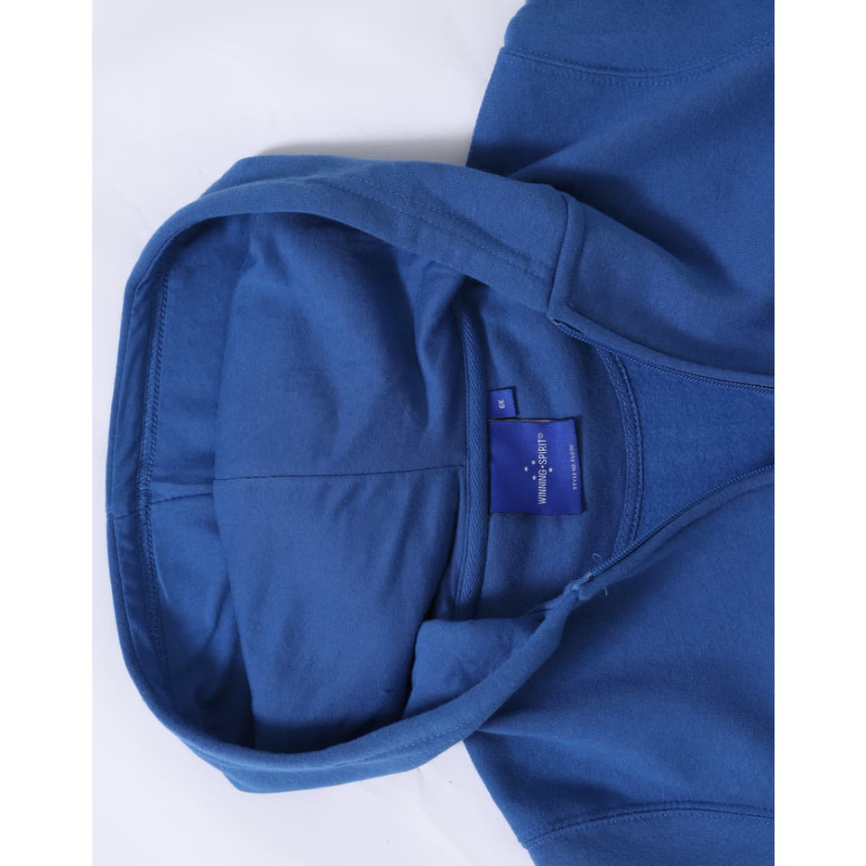 Kid's full-zip fleecy hoodie