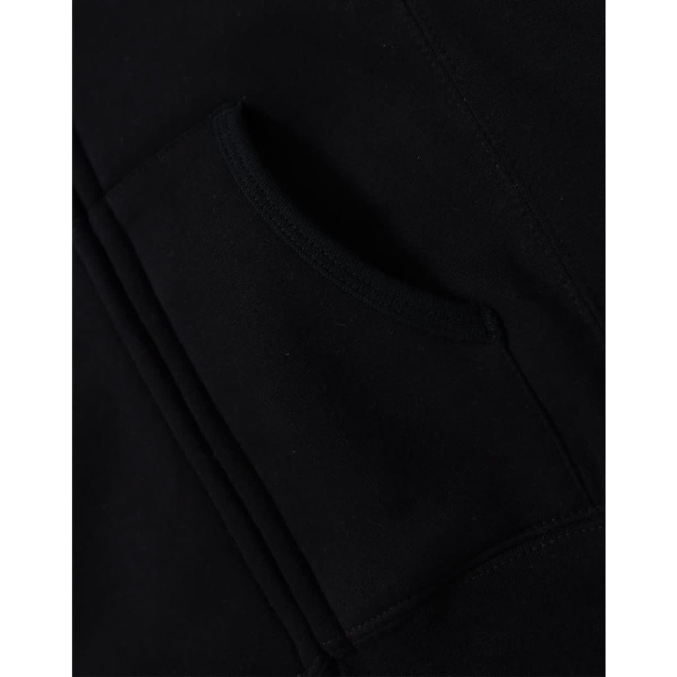 Ladies' full-zip fleecy hoodie