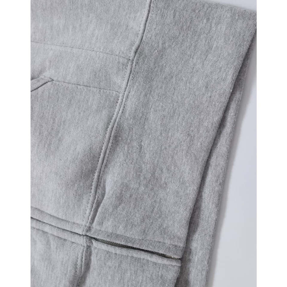 Ladies' full-zip fleecy hoodie