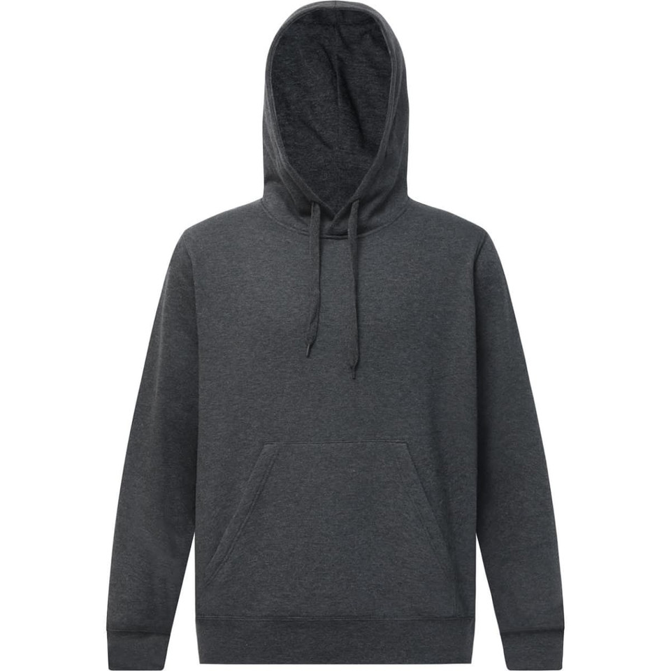 Adult's Close Front  Contrast Fleecy Hoodie