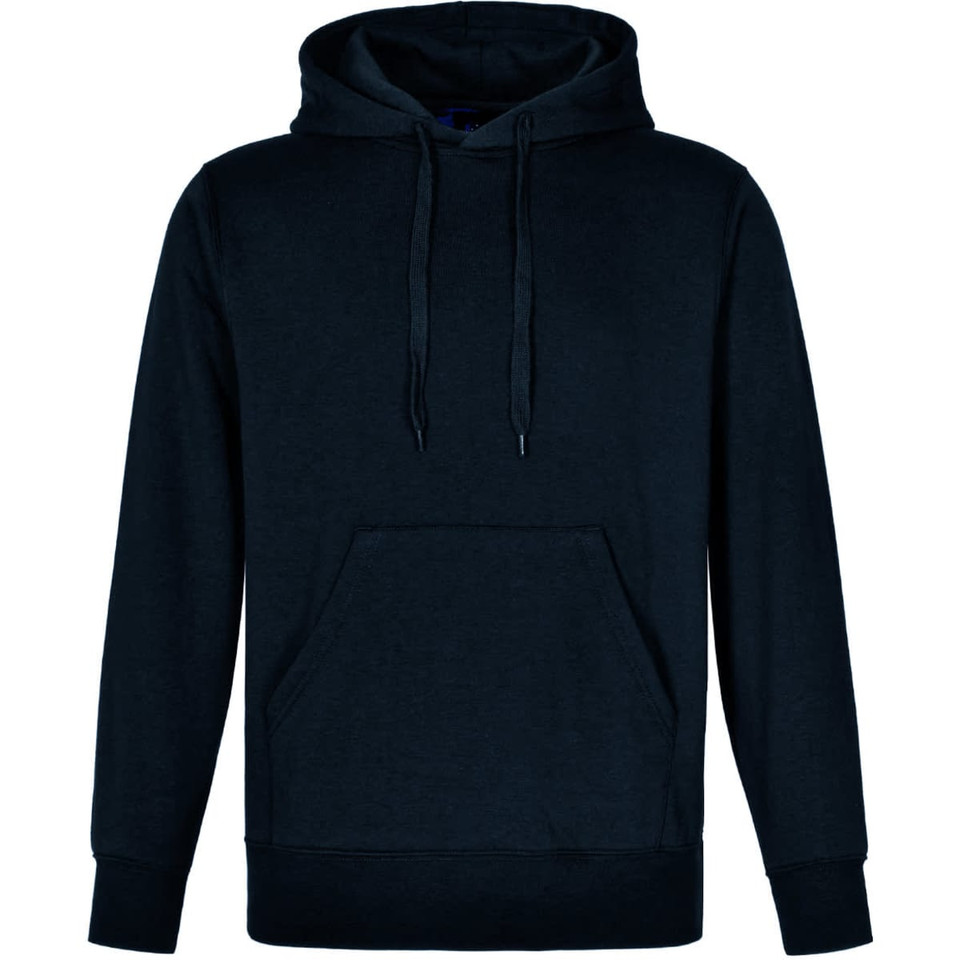 Adult's Close Front  Contrast Fleecy Hoodie
