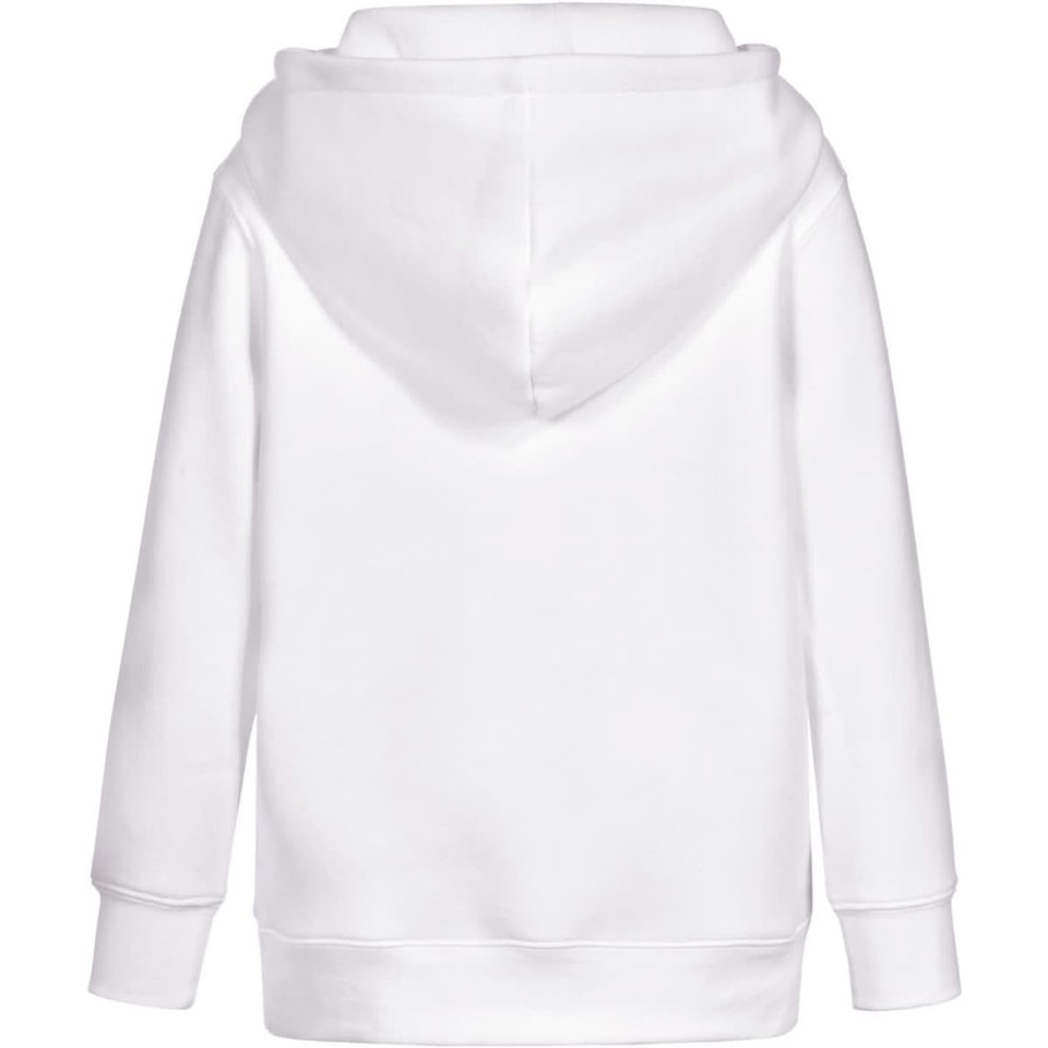 Kids' Close Front  Contrast Fleecy Hoodie