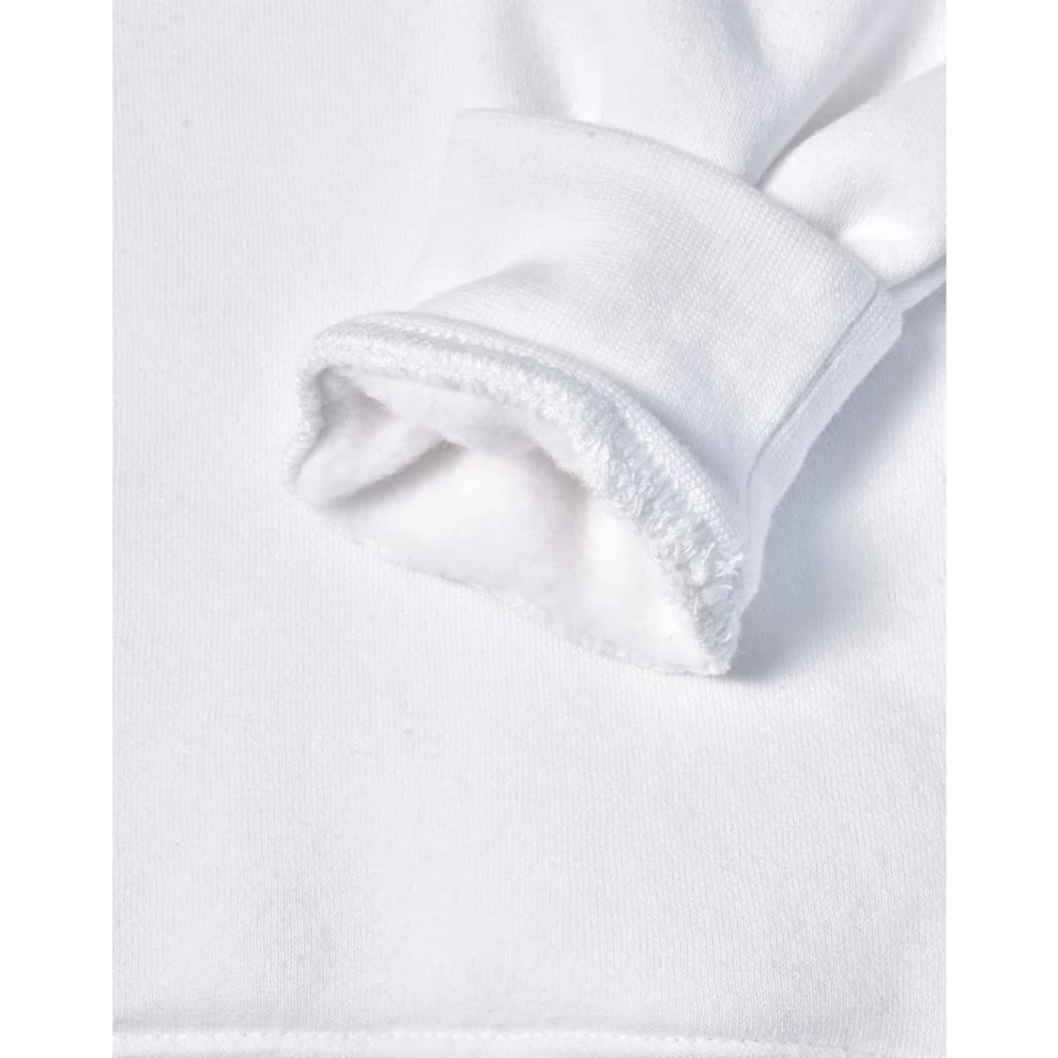 Kids' Close Front  Contrast Fleecy Hoodie