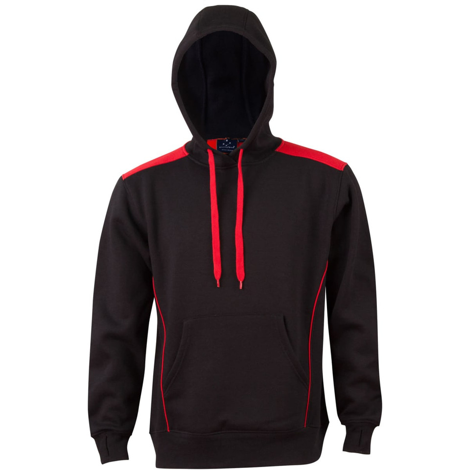 Adult's Kangaroo Pocket Contrast Hoodie