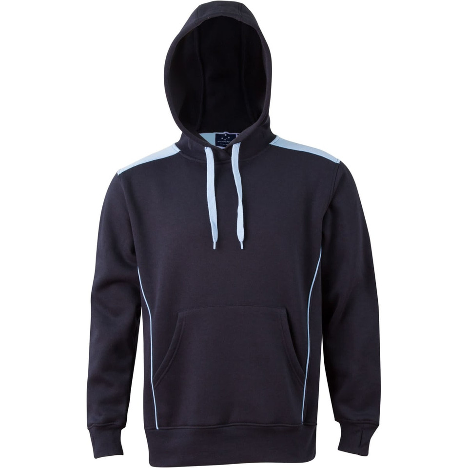 Adult's Kangaroo Pocket Contrast Hoodie