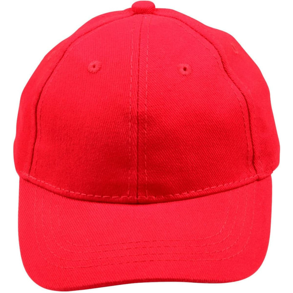 Kids brushed cotton cap