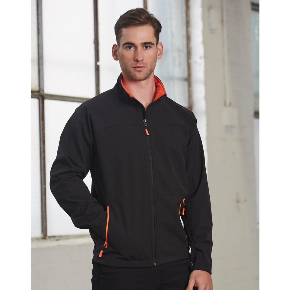 Men's Softshell Contrast Jacket