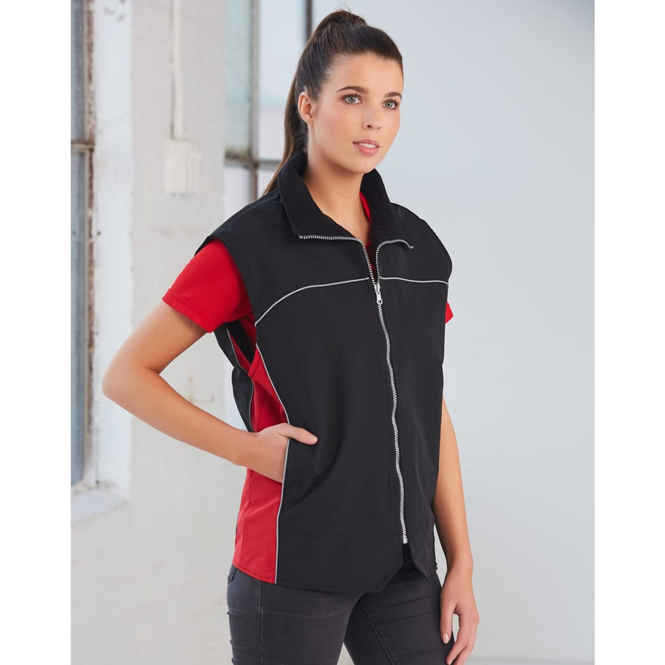 3 in 1 Jacket, silver relective piping