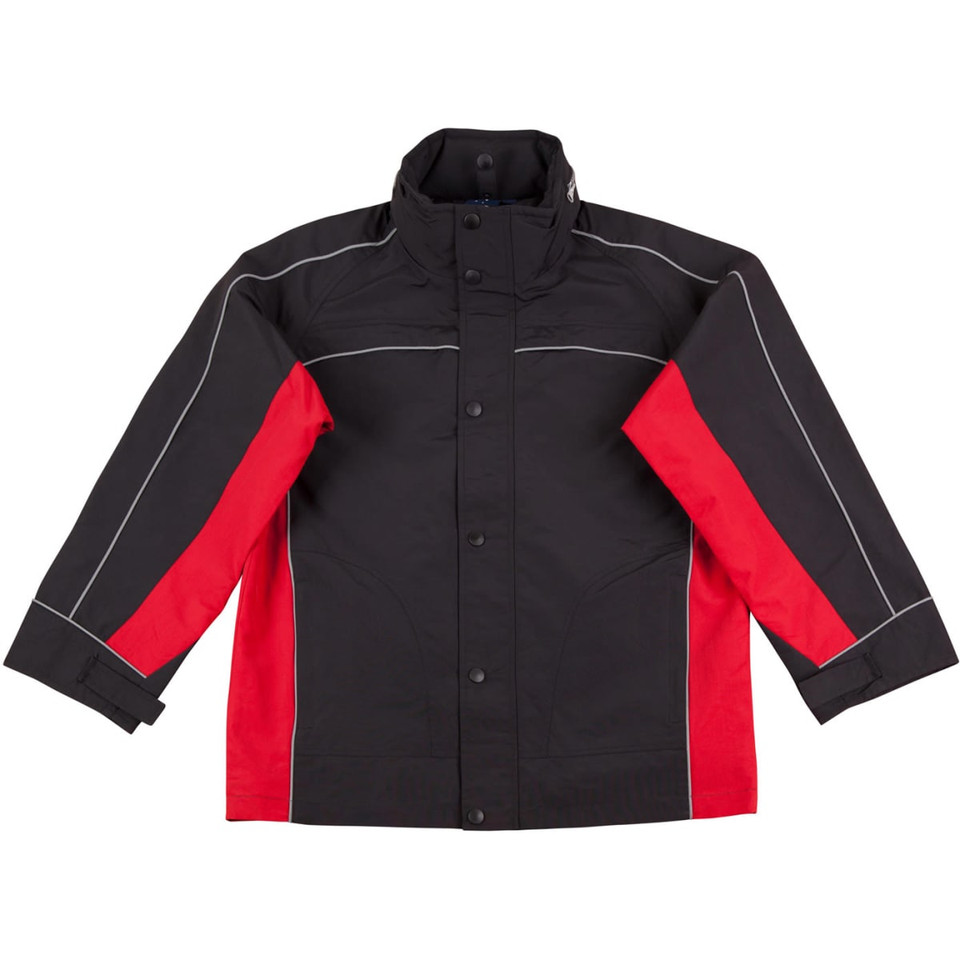 3 in 1 Jacket, silver relective piping