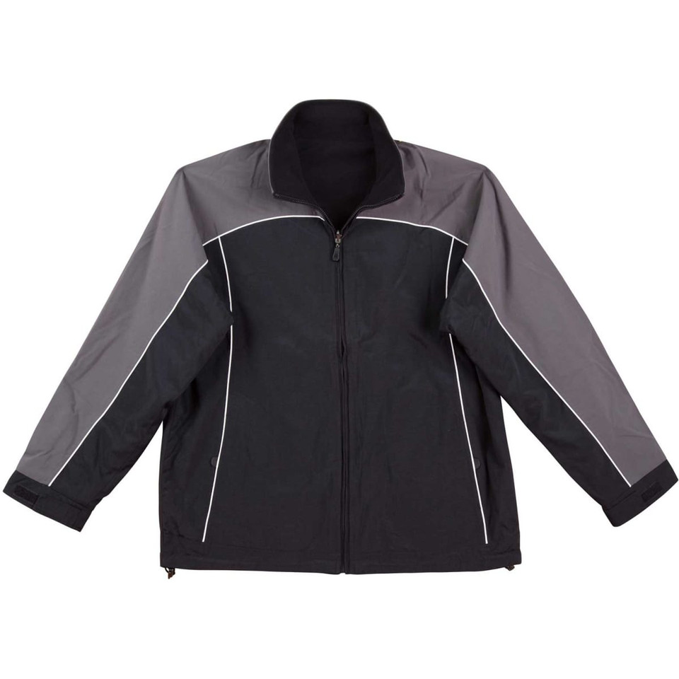 Reversible jacket contrast colors