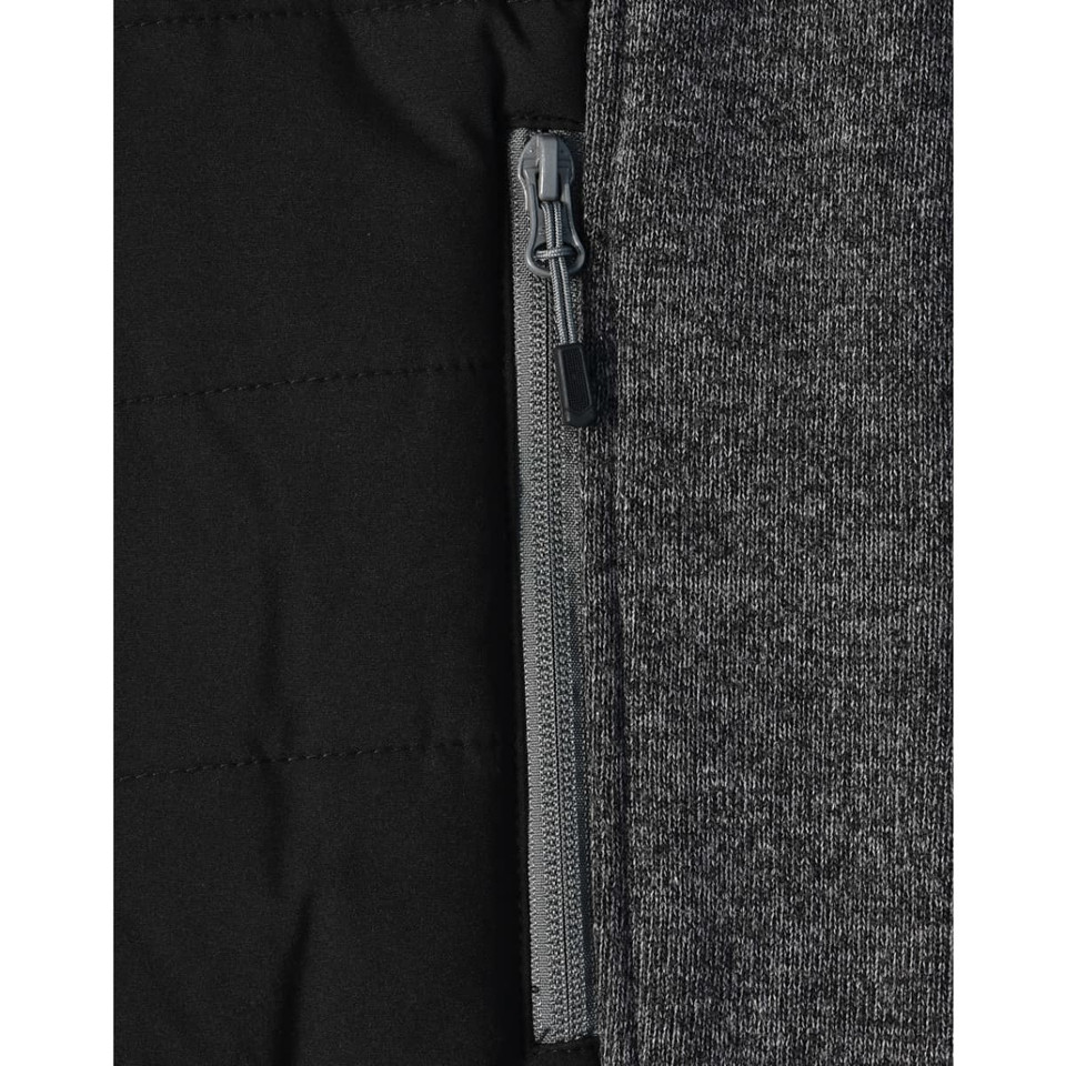 Ladies' Heather Sleeve/Quilted Body Jacket