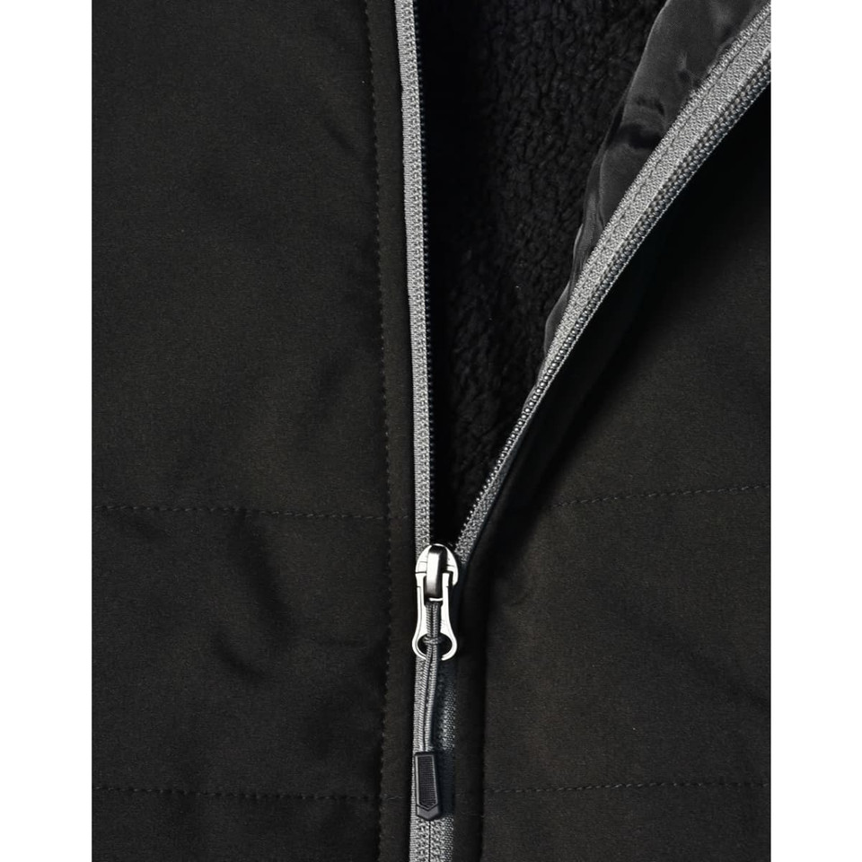 Ladies' Heather Sleeve/Quilted Body Jacket