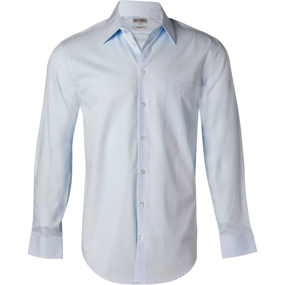 Men's Self Stripe L/S Shirt