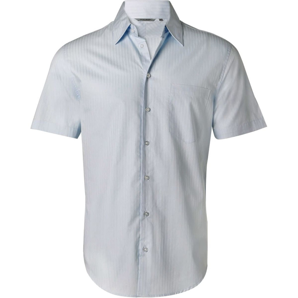 Men's Self Stripe S/S Shirt