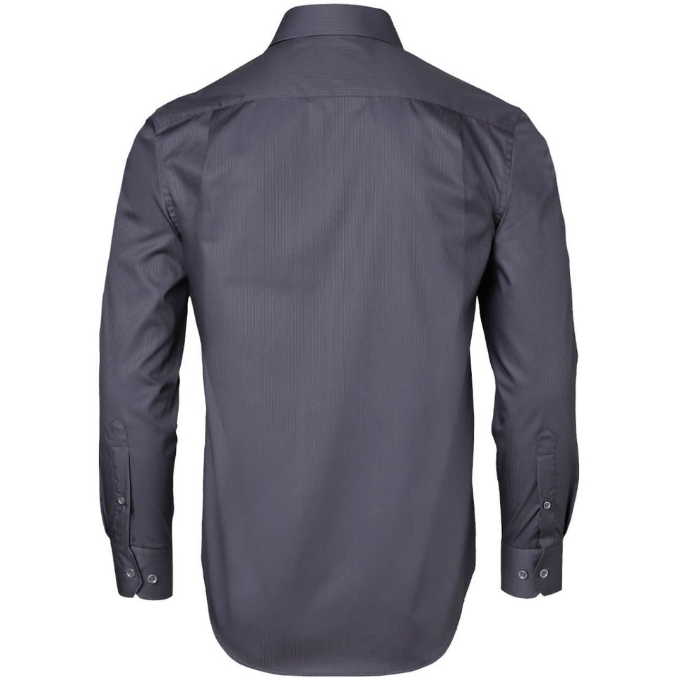 Men's Dobby Striped Taped L/S Shirt