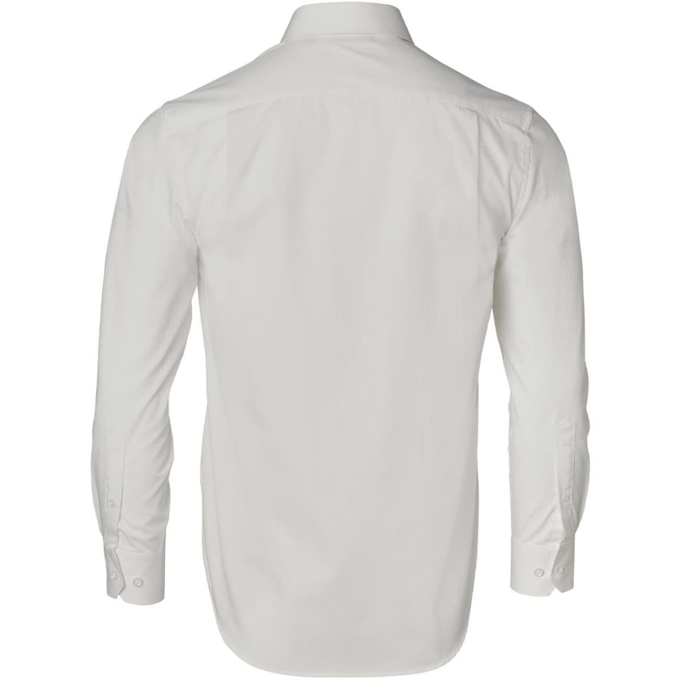 Men's Dobby Striped Taped L/S Shirt