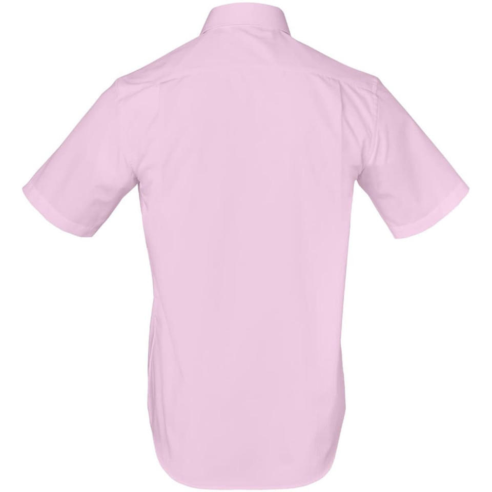 Men's Dobby Striped Taped S/S Shirt