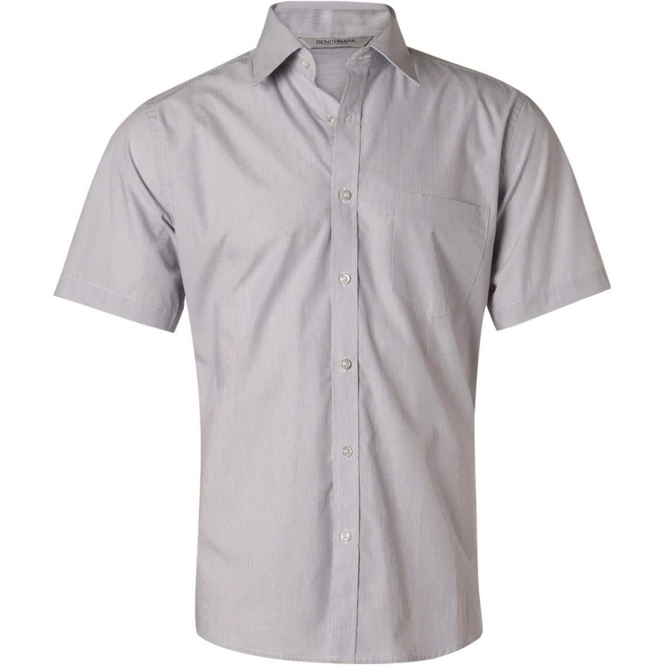 Men's Fine Stripe S/S Shirt
