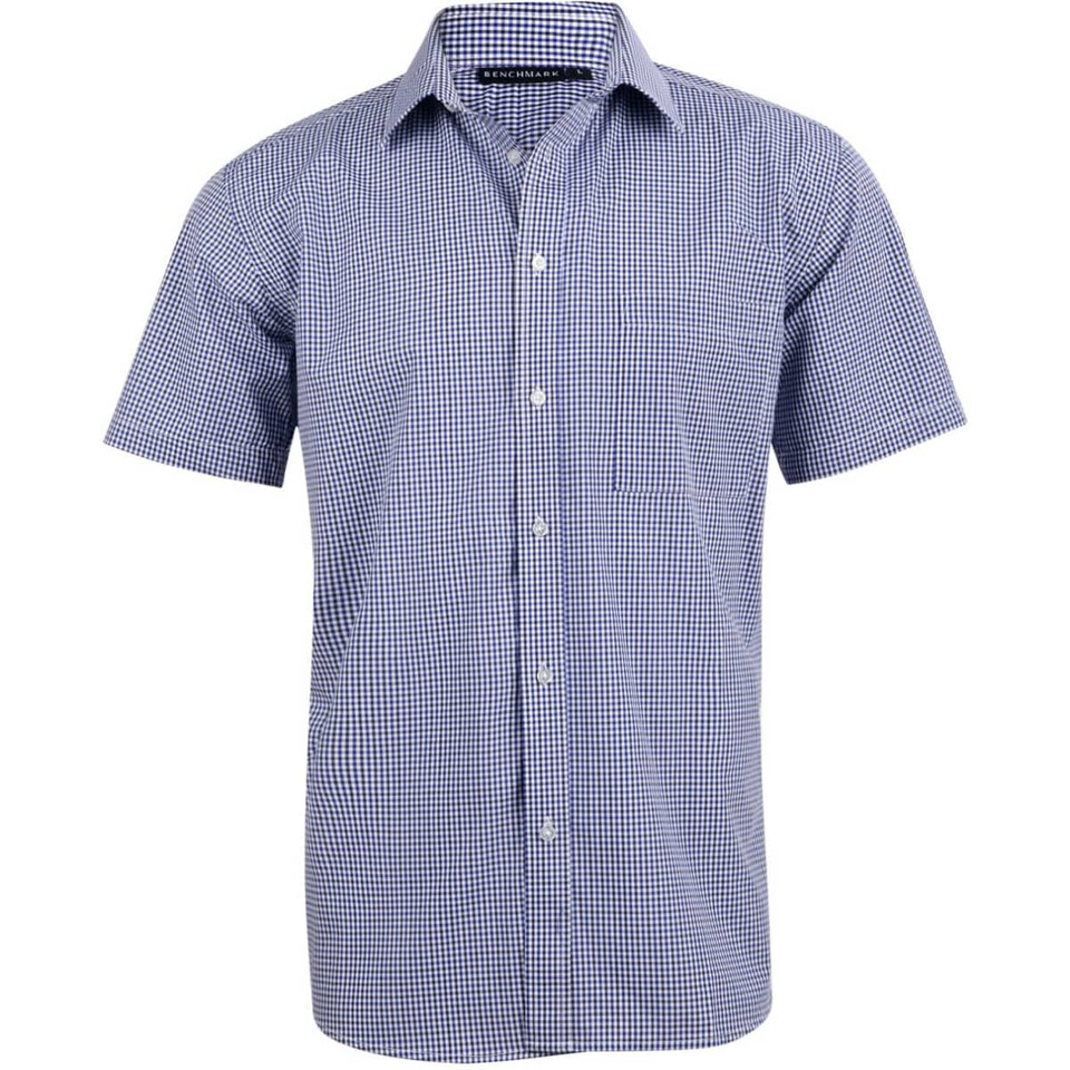 Men's Two Tone Check S/S Shirt