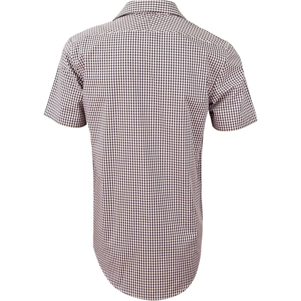 Men's Gingham Check S/S Shirt