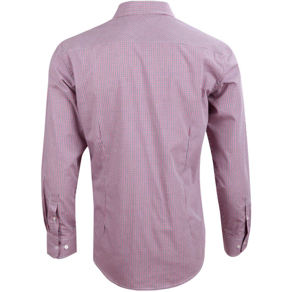 Men's Two Tone Mini Check L/S Shirt