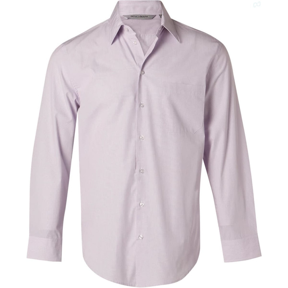 Men's Mini Check L/S Shirt