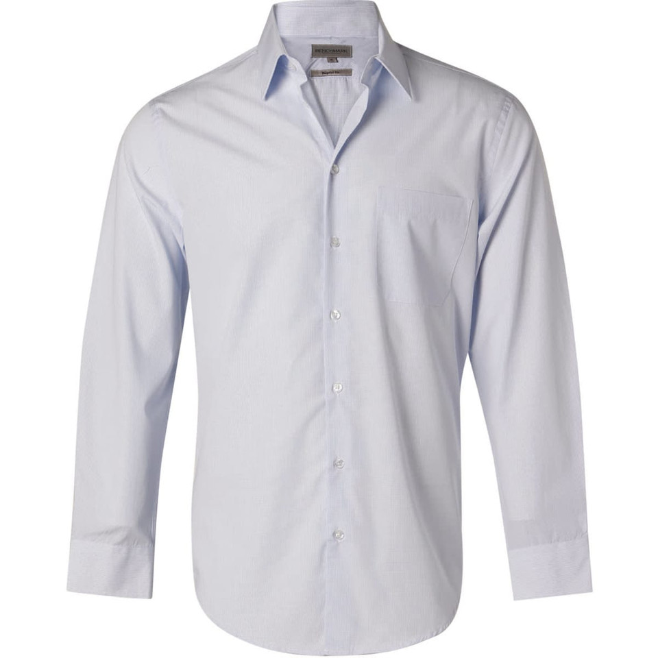 Men's Mini Check L/S Shirt