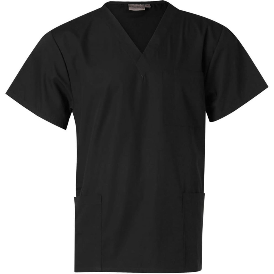 Unisex Scrubs Short Sleeve Tunic Top
