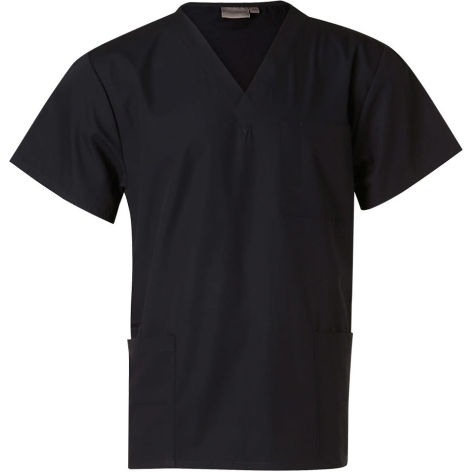 Unisex Scrubs Short Sleeve Tunic Top