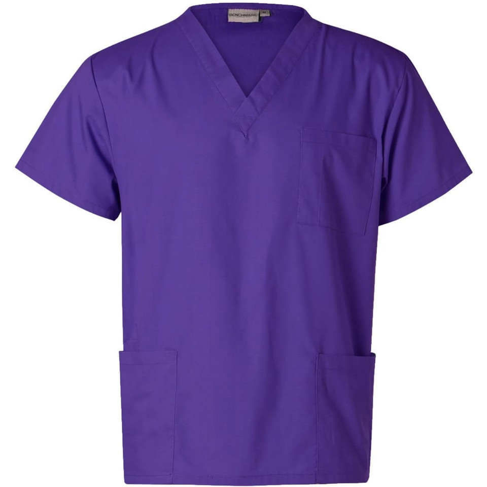Unisex Scrubs Short Sleeve Tunic Top
