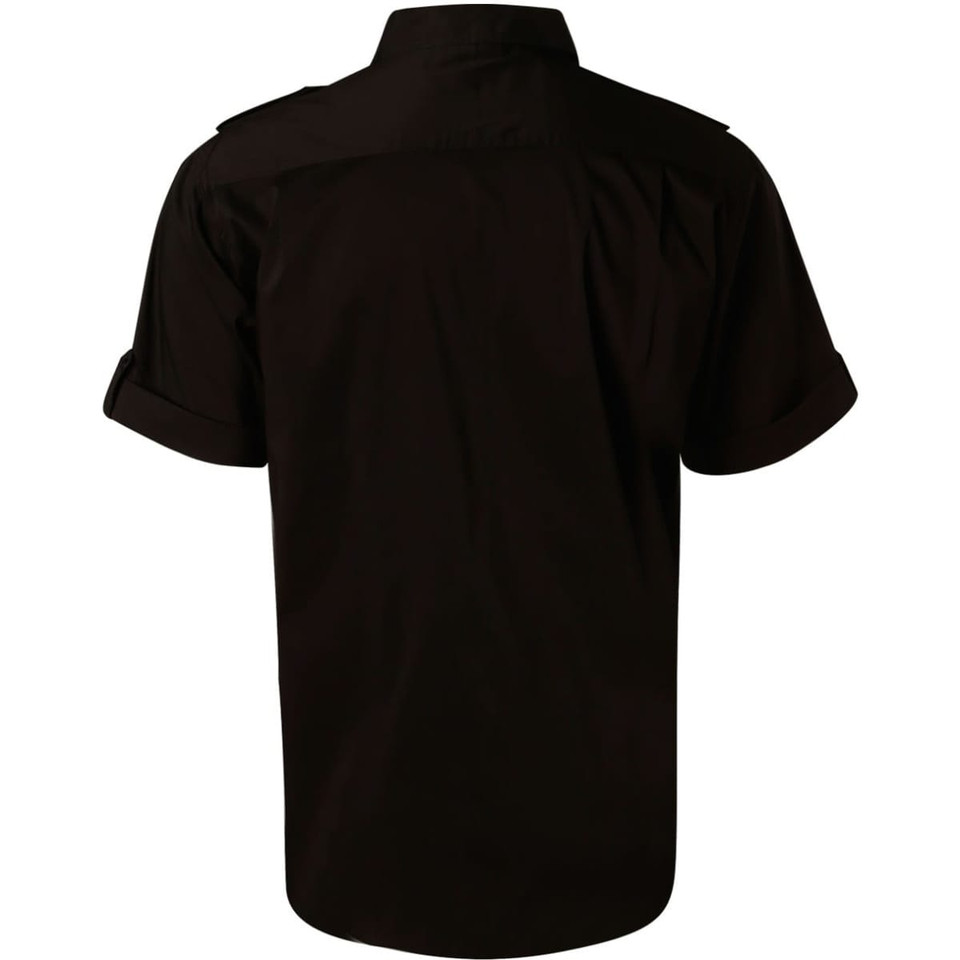 Men's Short Sleeve Military Shirt