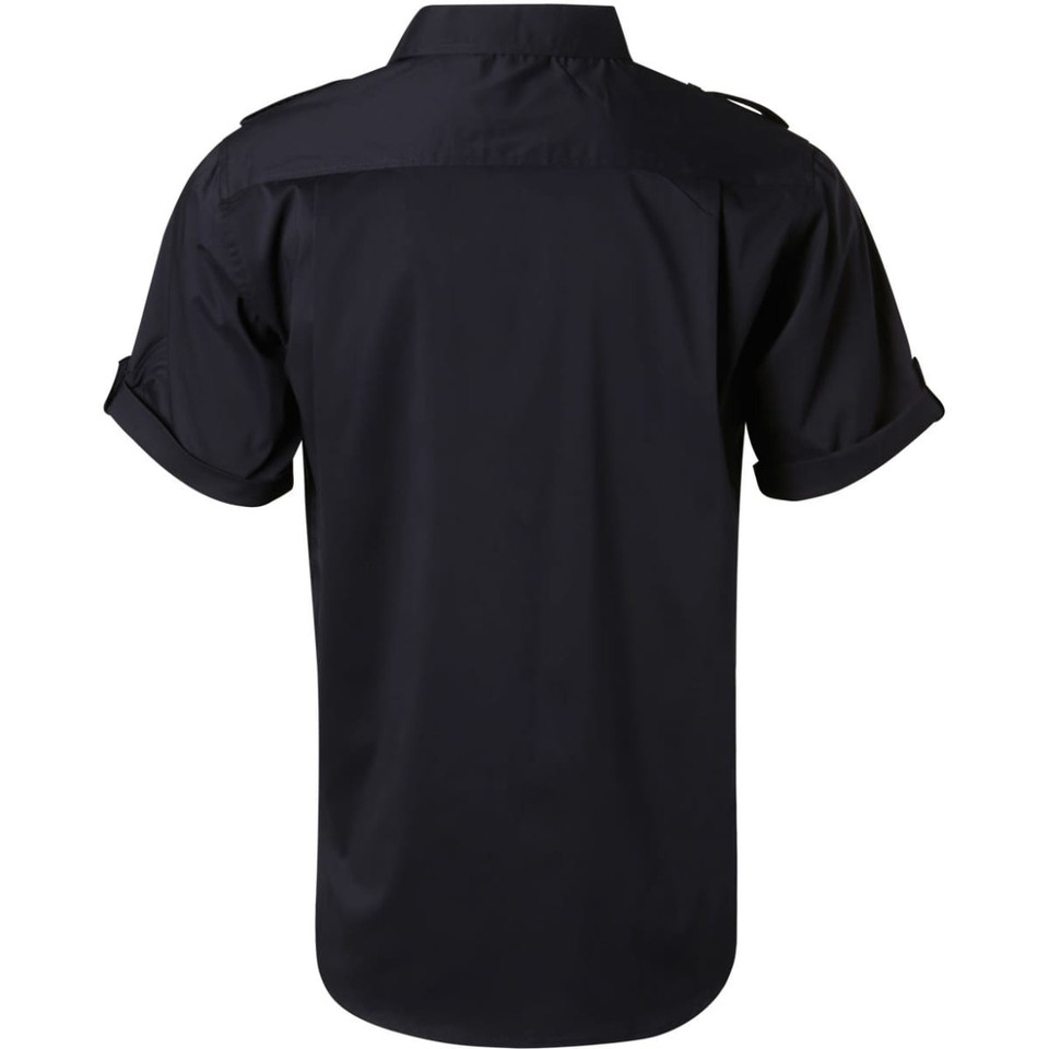 Men's Short Sleeve Military Shirt