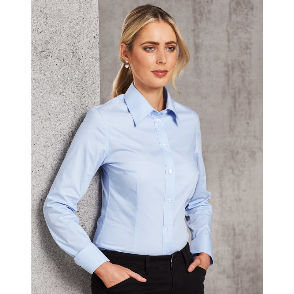 Women's Fine Twill L/S Shirt