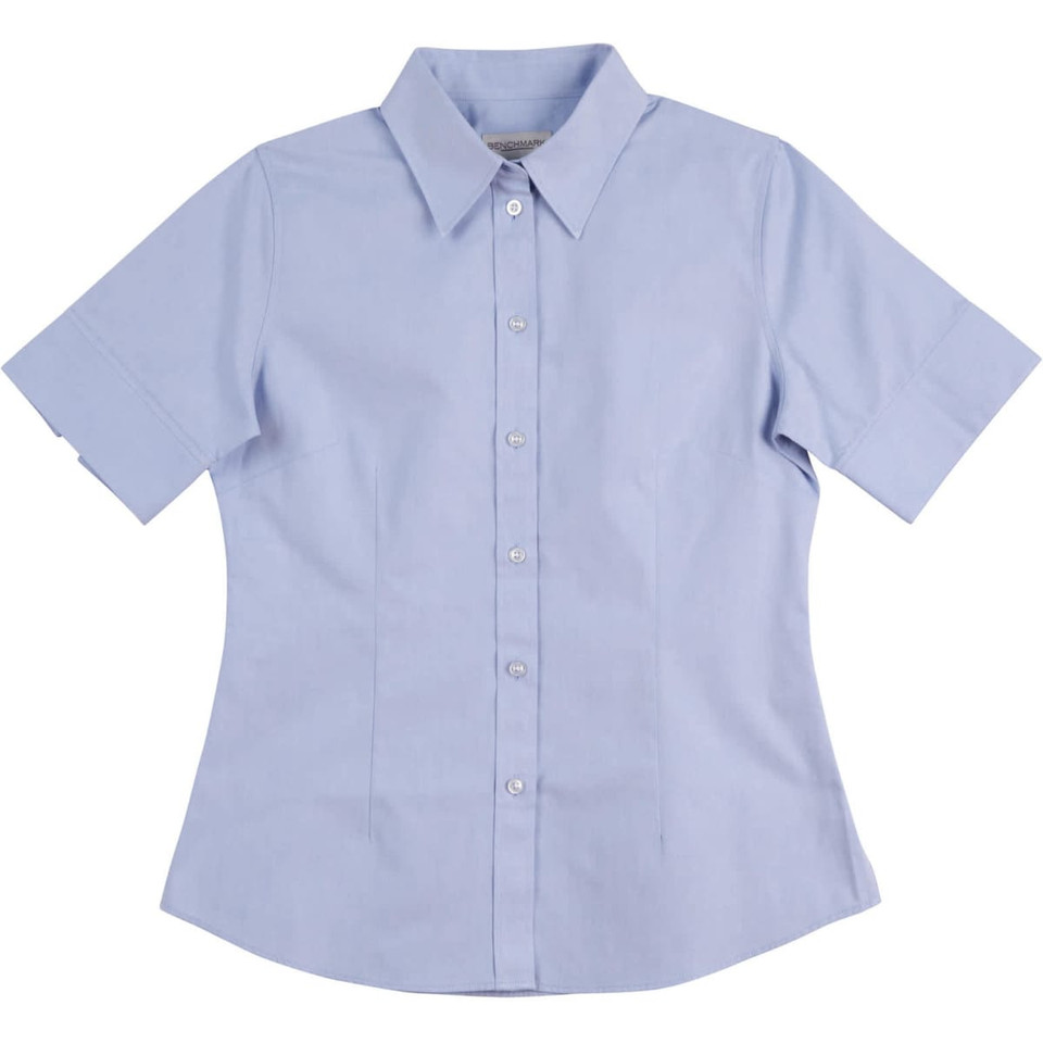 Women's CVC Oxford S/S Shirt