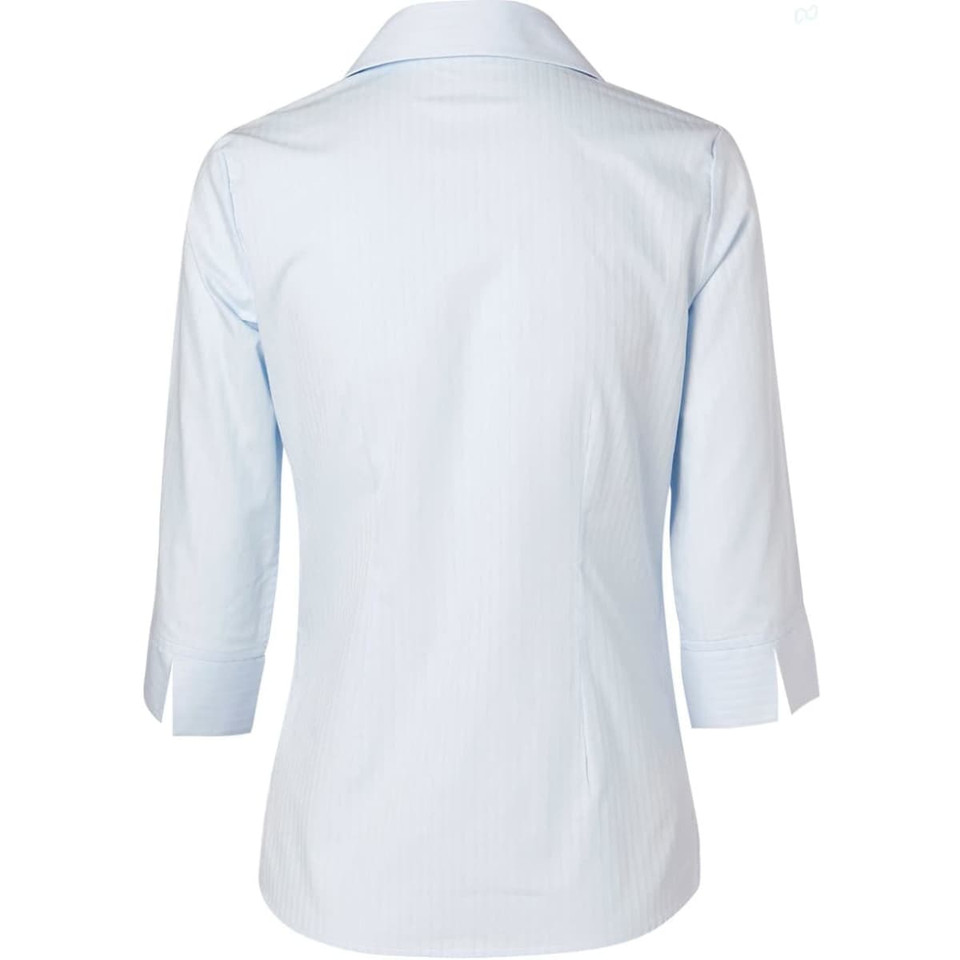 Women's Self Stripe 3/4 Sleeve Shirt