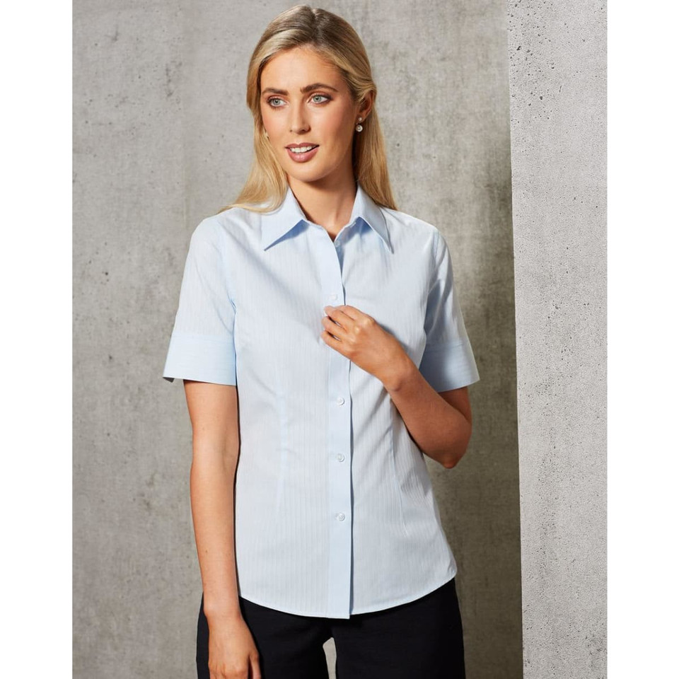 Women's Self Stripe S/S Shirt