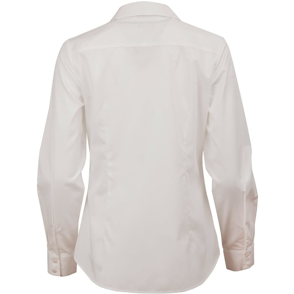 Ladies' Dobby Striped Taped L/S Shirt
