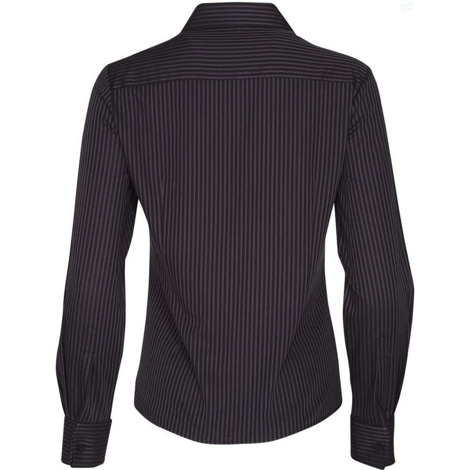Women's Dobby Stripe Long Sleeve Shirt