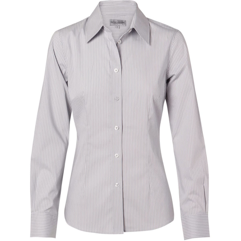 Women's Ticking Stripe L/S Shirt